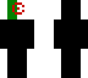 algeria flag mask (slim