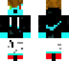 cyan guy gamer