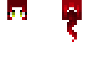 female hb - red ponytail