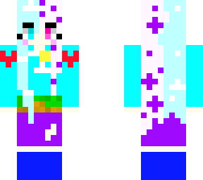 minecraft fan girl but a wich idk
