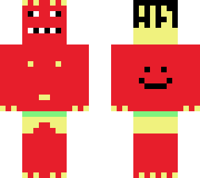 red jungle man