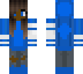 cute girl alicia in blue hoodie