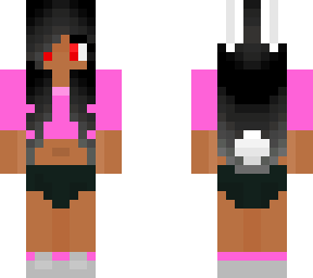 killer bunny girl in sleep wear