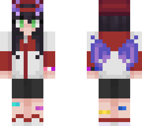leonarda qsmp outfit 2 (green eyes ver.)
