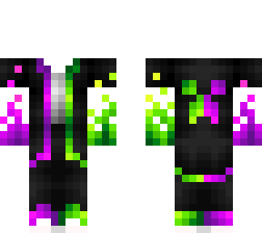 ob - gamer eboy purple & green outfit