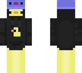 axolotl hat duck w/ duck hoodie