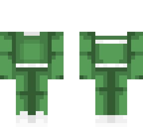 green tracksuit template