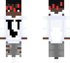 male -  vlone hoodie - dreads