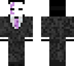 mask + suit = cool
