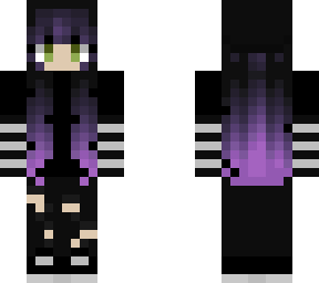 purple hair | goth girl