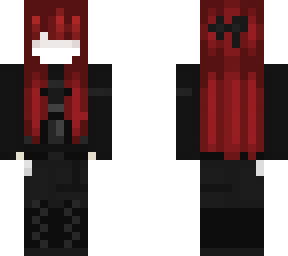 tactical + crimson hair