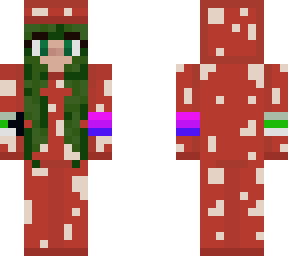 updated skin in mushroom onesie w/ pride bands