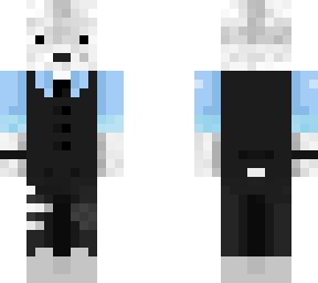white bear suit