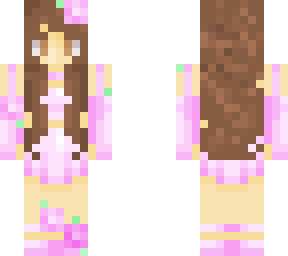 cherry blossom brunette