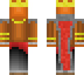 orange king | Minecraft Skins