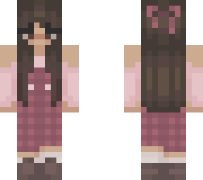 pink overalls