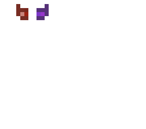 red and purple eyed white demon