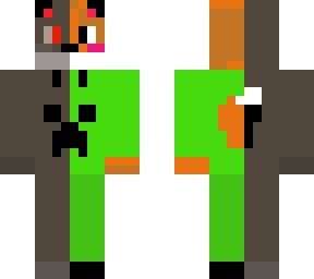 semi-animatronic fox