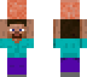 steve holding a shroomlight fixed
