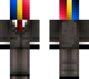 chad flag as a human