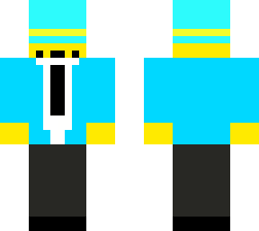 cyan gentleman