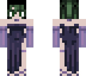 normal violet dress