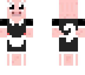 pastel pig maid from hog21 with diff colors