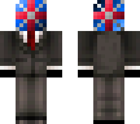 uk flag as a human