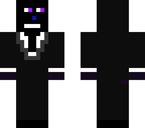 black suit black dude