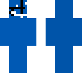 blue dude but bad
