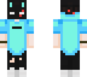 blue masked skin summer !2