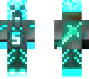 Cool Creeper Minecraft Skin