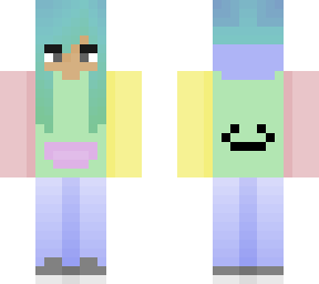colorful hoodie girl