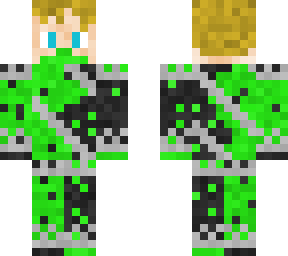 green and black