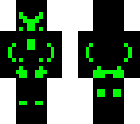 green robot