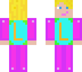pink 'l' human #3