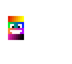 rainbow head (not ***)