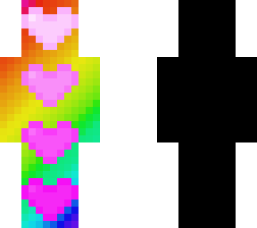 rainbow hearts...