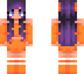 cleora pumpkin orange halloween skin