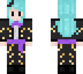 jaiden mexican charro (cyan hair)