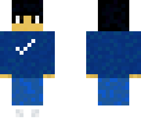 blue nike guy