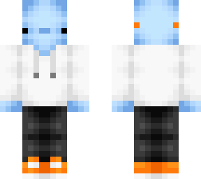 he's blue and he's cool