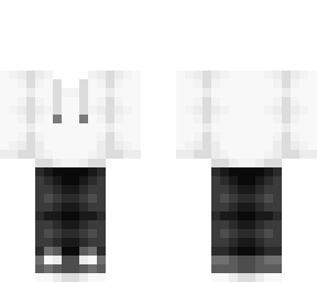 ob - white sweater w/ gray jeans