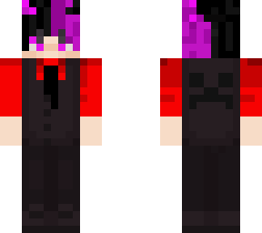 skin purple&black