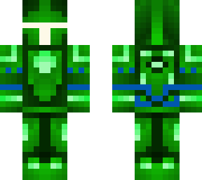 warter emerald golem