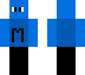 blue man m