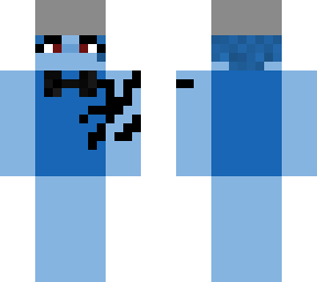 silly blue guy