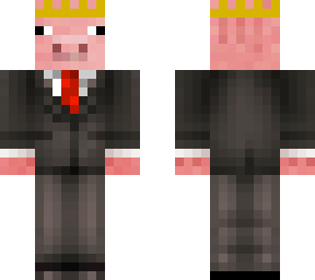 technoblade in a suit