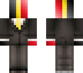 belgium flag as a human