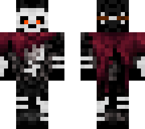 blue courage but enderman (dark armor)